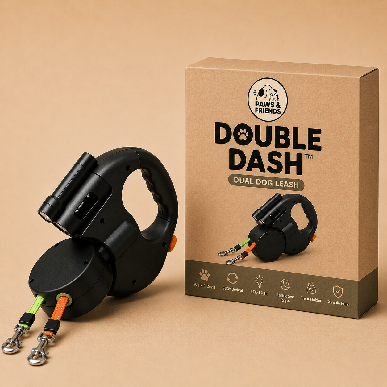 Double Dash™ Dual Dog Leash