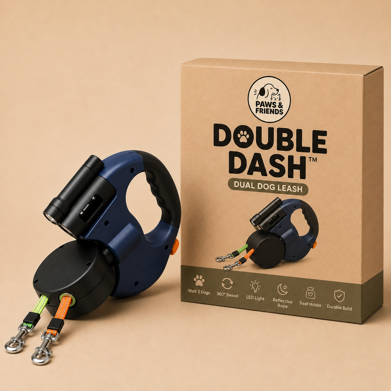 Double Dash™ Dual Dog Leash